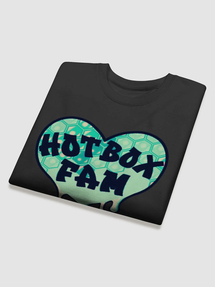 UNISEX HOT BOX FAM MINT GREEN HONEY COMB LOGO SWEAT SHIRT product image (30)