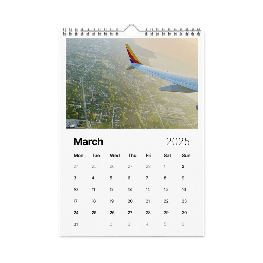 2025 Aviation Photography Calendar product image (4)