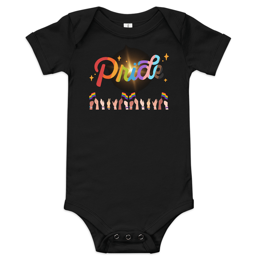 LGBTQIAP2S+ 2025, Pride Glow, Baby Outfit product image (1)