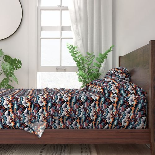 Seamless Pattern - Modern Rustic Boho Mountain Peaks product image (3)