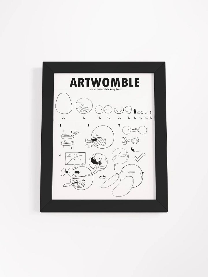 Artwomble SAR Framed Print product image (3)