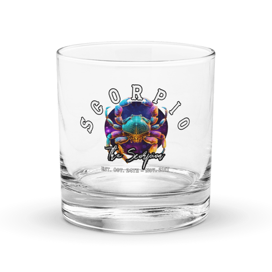 Scorpio - Zodiac Rocks Glass product image (1)