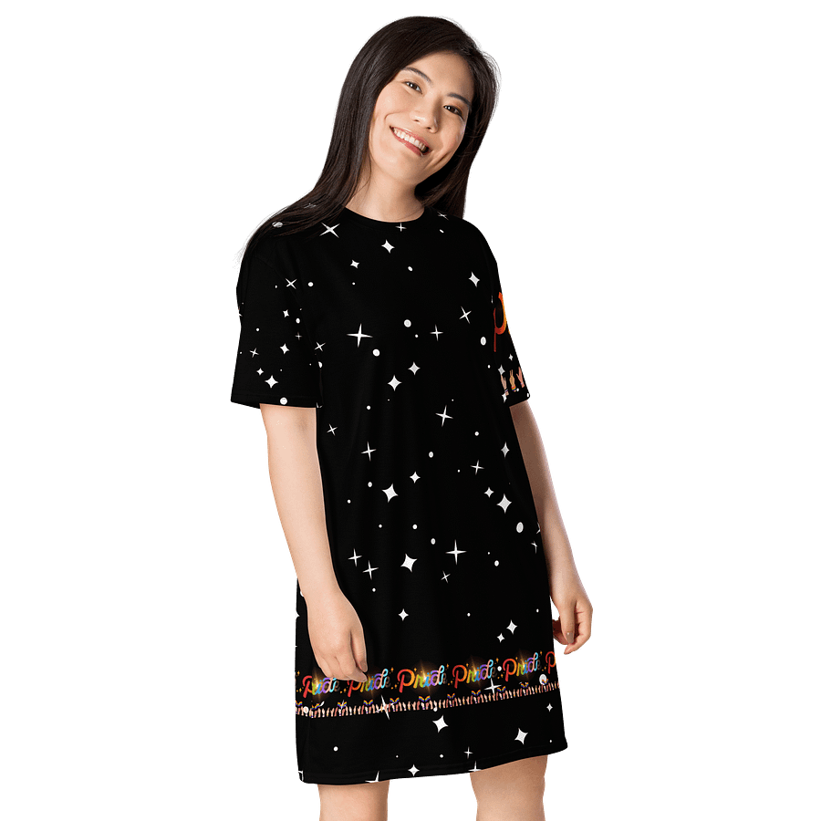 LGBTQIAP2S+ 2025, Pride Glow, Tee Dress product image (4)