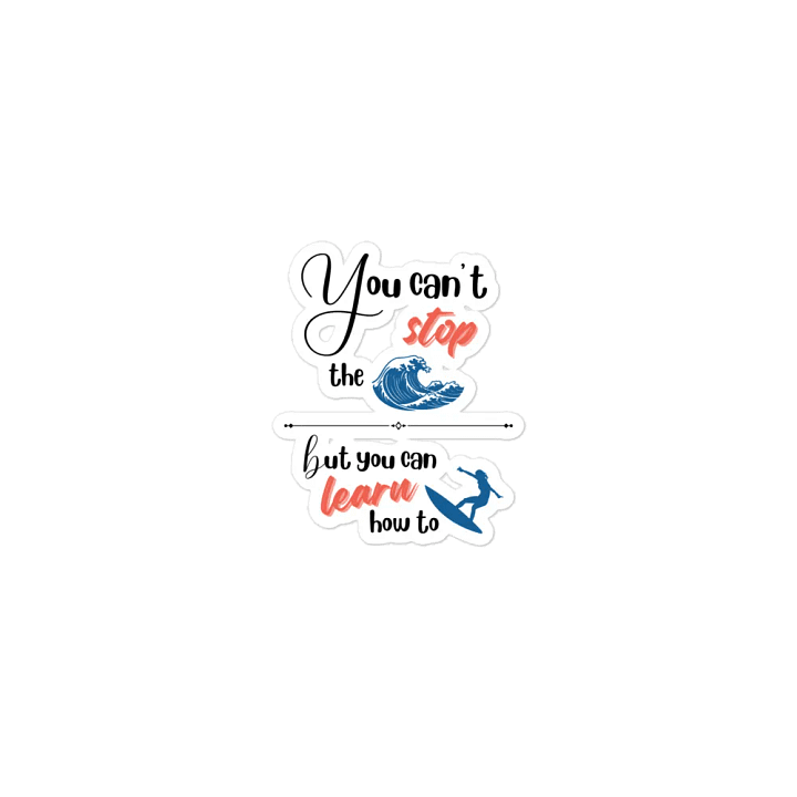 Can't Stop The Waves Magnet product image (1)