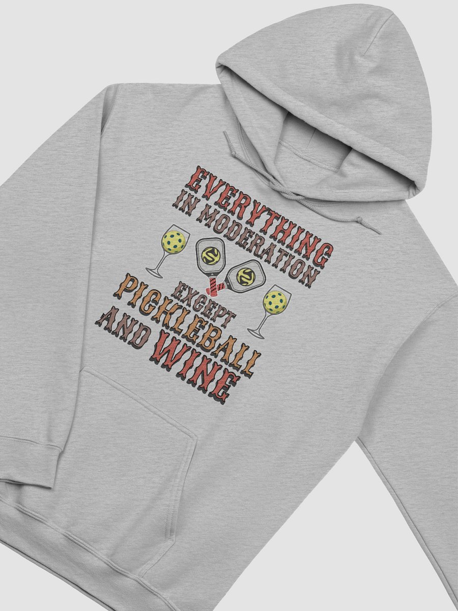Everything In Moderation Except Pickleball And Wine Classic Hoodie product image (14)