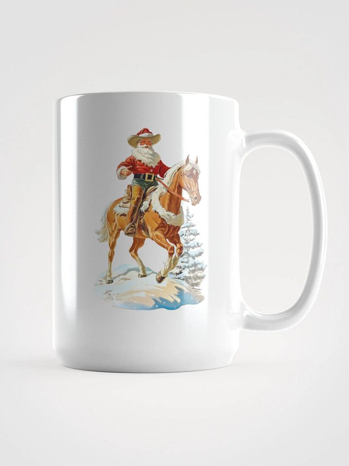 Cowboy Santa Rider Mug product image (1)