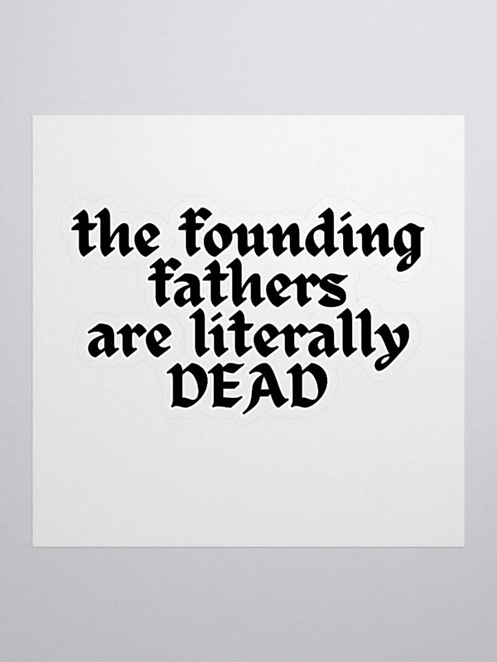 Founding Fathers Sticker product image (1)