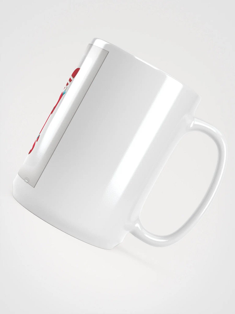 Peeling Effect adidas Logo White Glossy Mug product image (4)