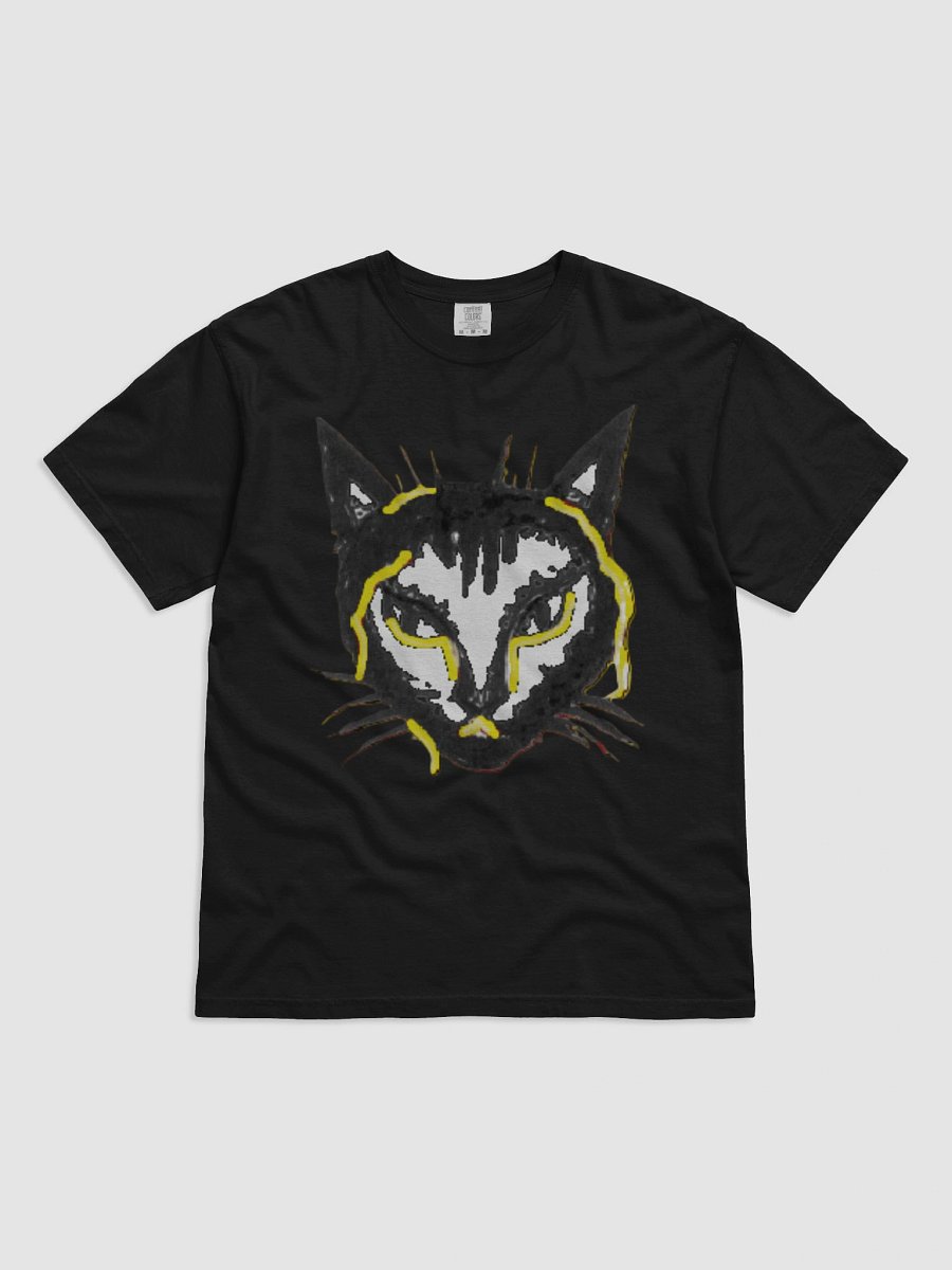 Mustard NecroCat T-Shirt product image (1)