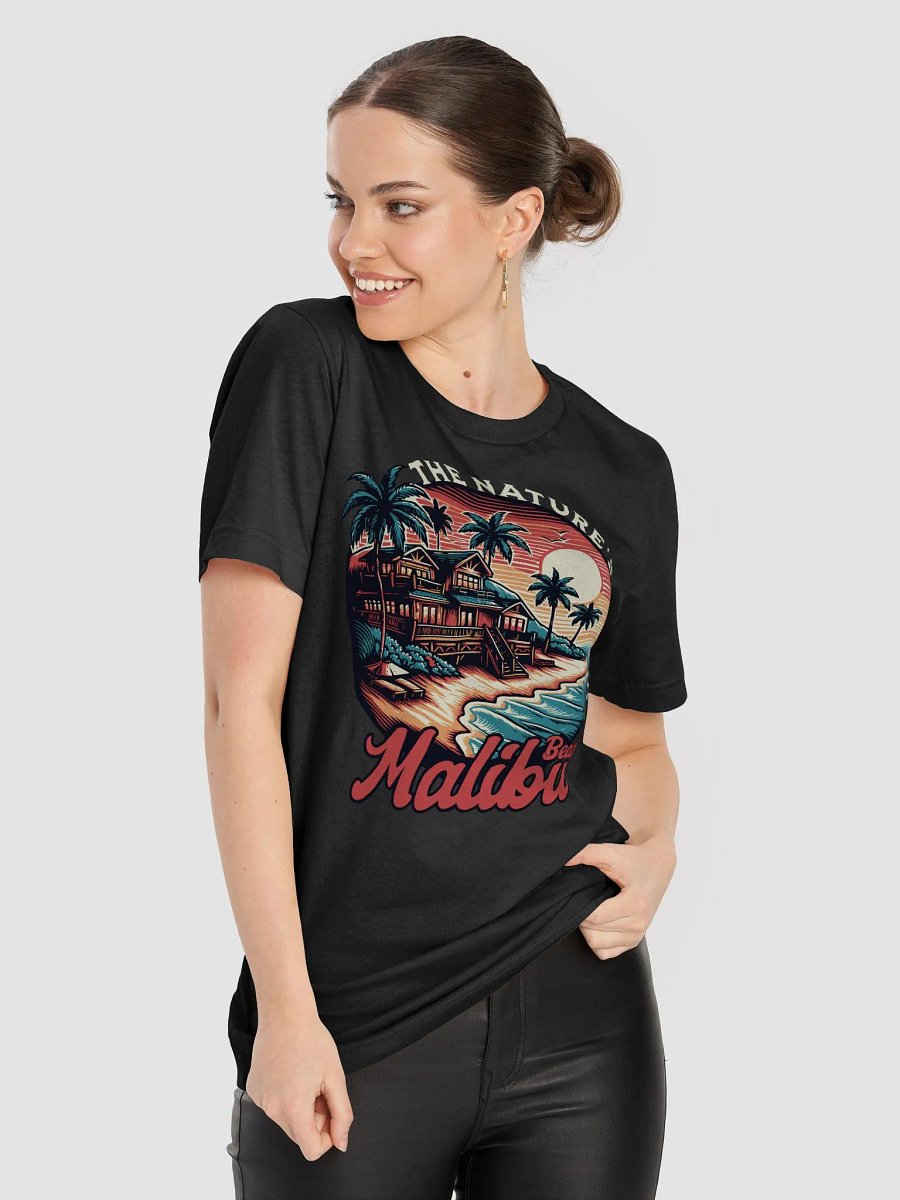 Malibu Beach Vacation Lover Retro T-Shirt product image (88)