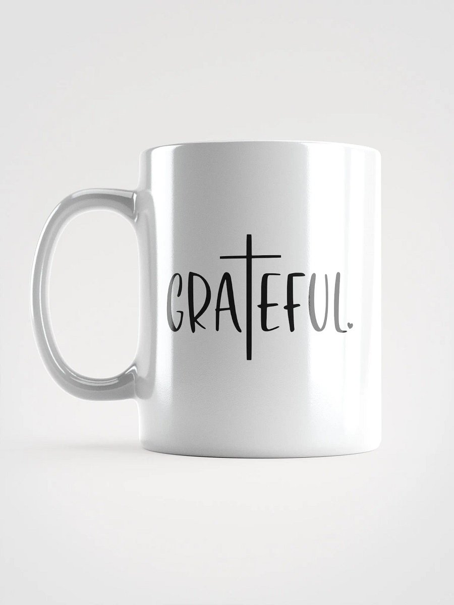 Grateful Vibes Glossy White Ceramic Mug product image (6)