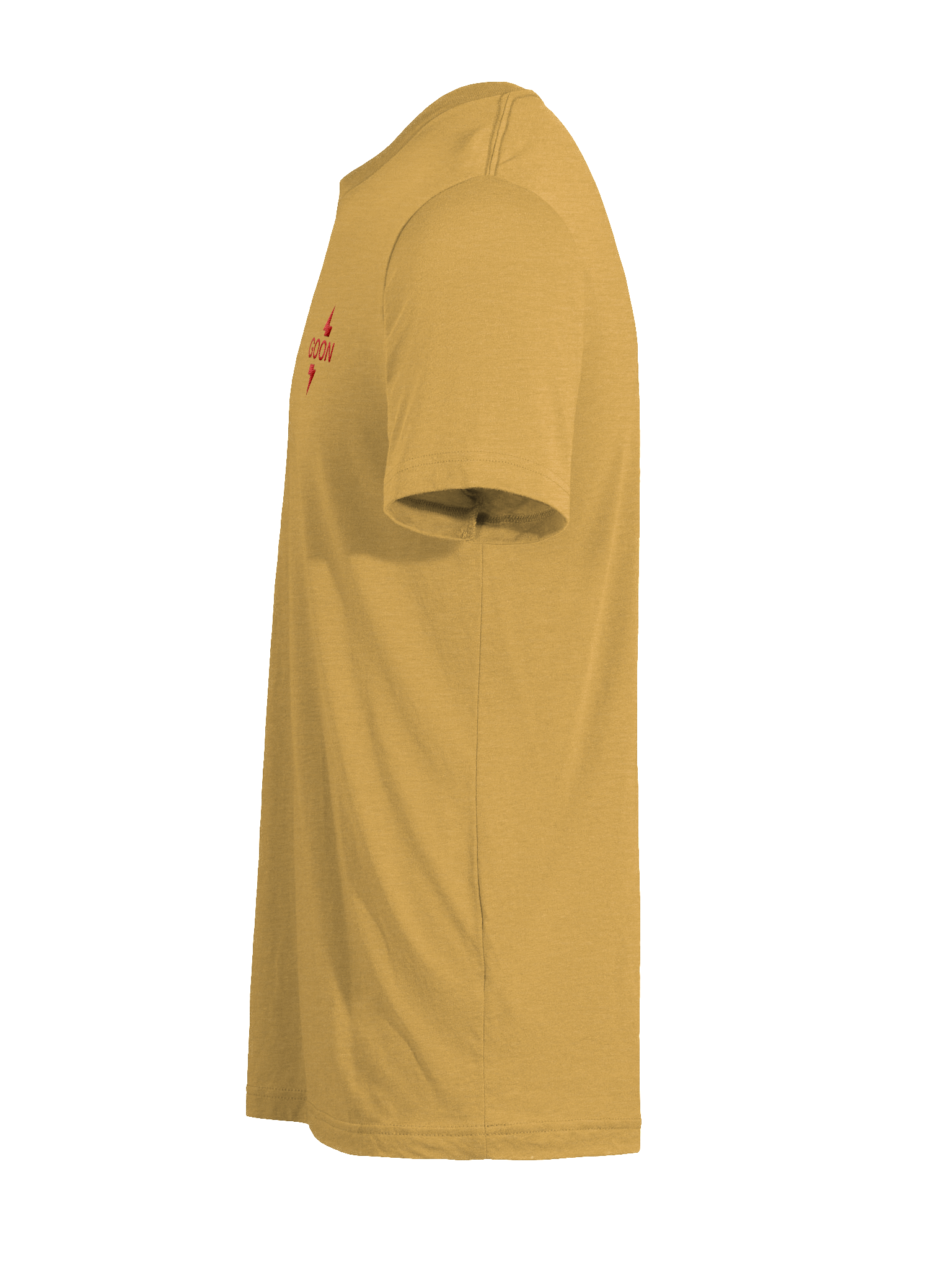 Goon Bolt Short Sleeve T-Shirt Yellow (Small Logo) product image (11)