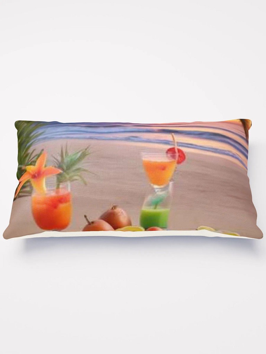Tropical Sunset Paradise Pillow product image (1)