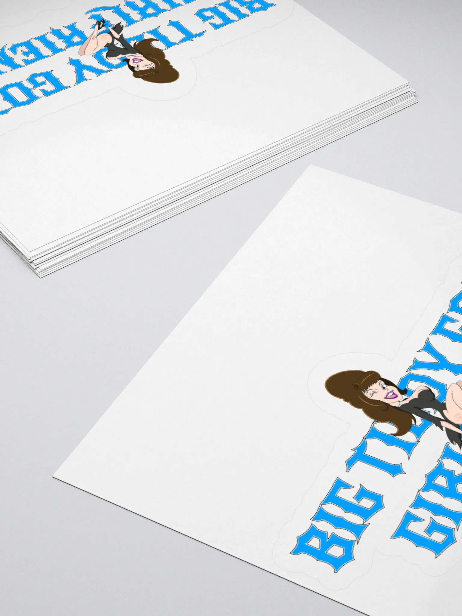 Alt Gothix/Mynxy BTGF Pinup Sticker! product image (7)