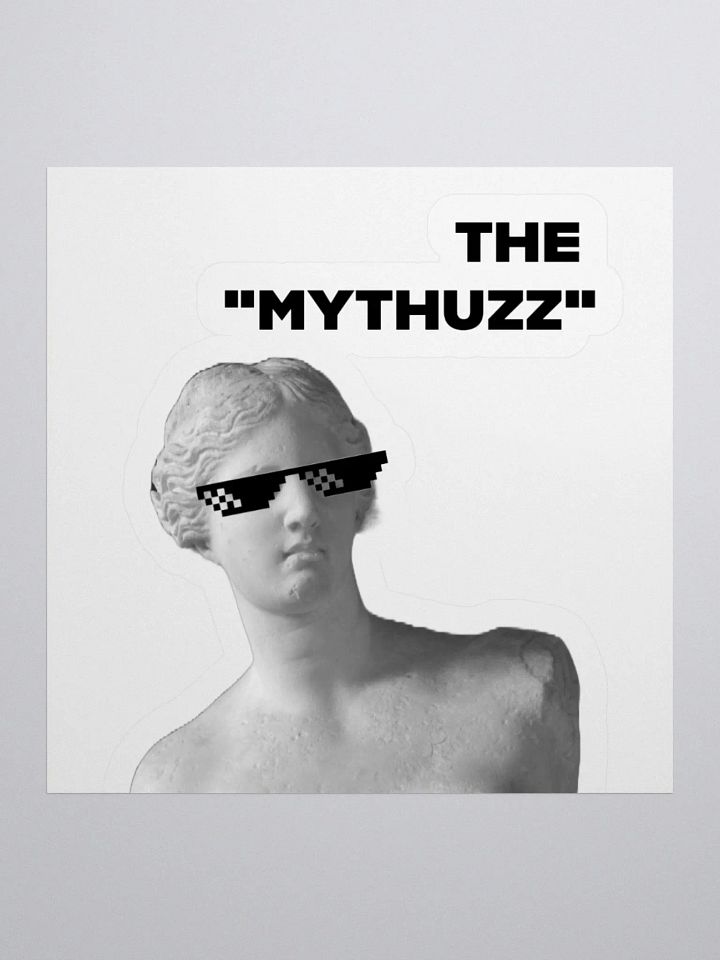 The "Mythuzz" Venus De Milo Statue sticker product image (1)