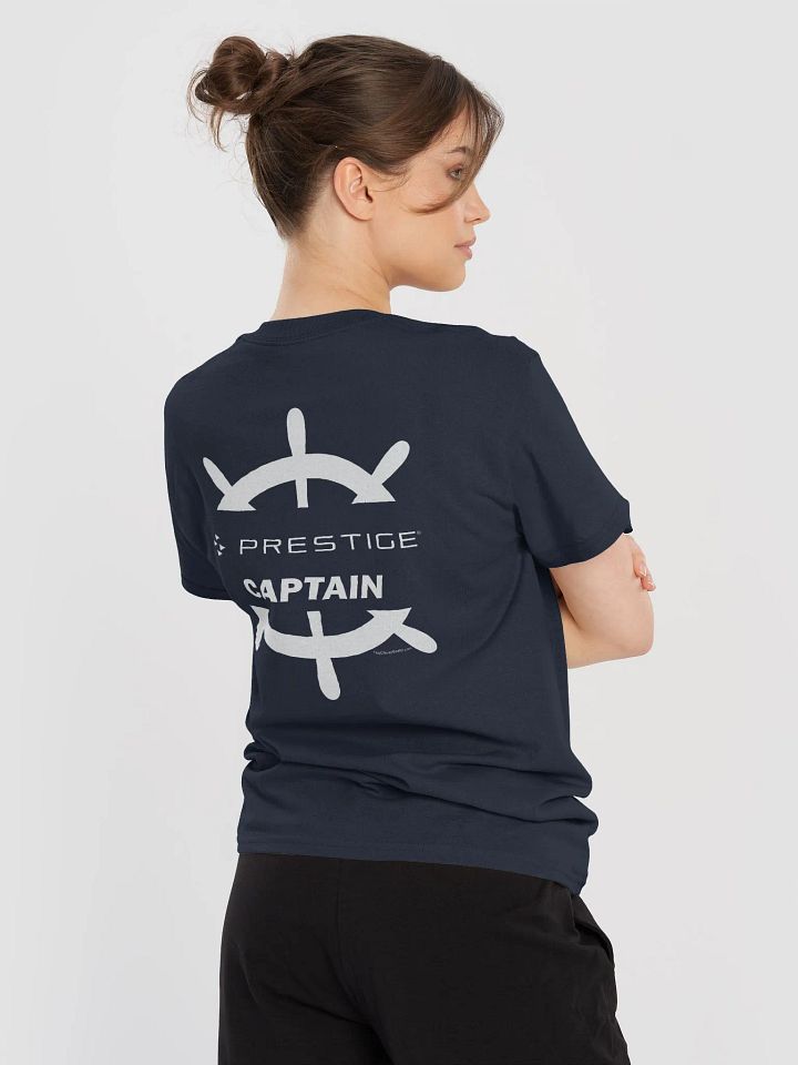 Prestige Captain - T-Shirt - Dark Shirt w/White Logo product image (1)