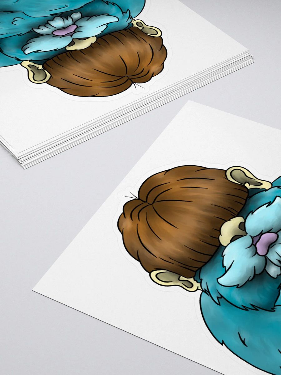 Abominable Haircut Sticker product image (4)