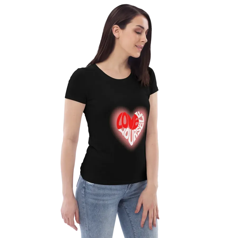 Love Yourself Heart Graphic Tee product image (8)