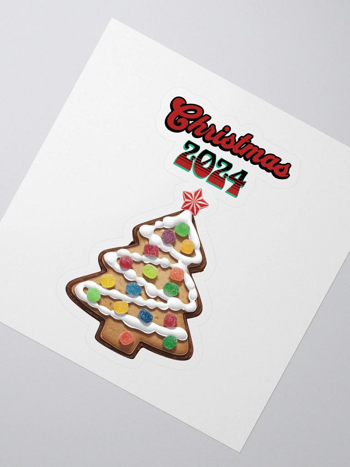 Cookie and Candy Christmas Tree Sticker product image (2)