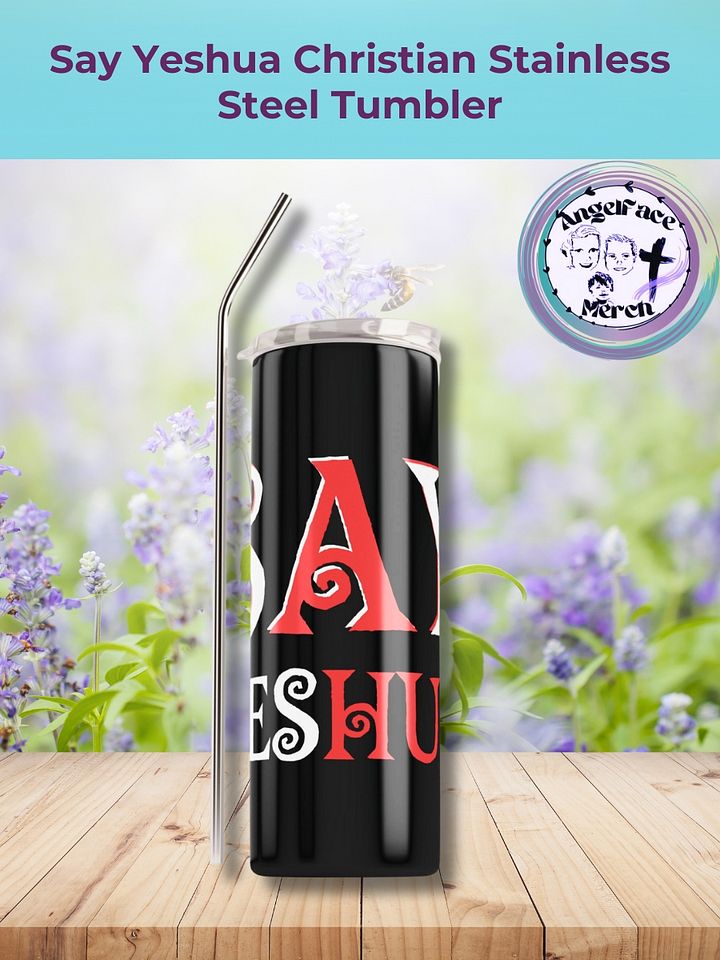 Say Yeshua Christian Stainless Steel Tumbler product image (1)