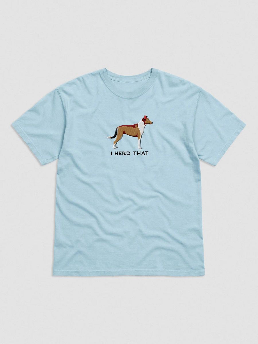 I Herd That T-Shirt(Embroidered) of a Smooth Collie product image (4)