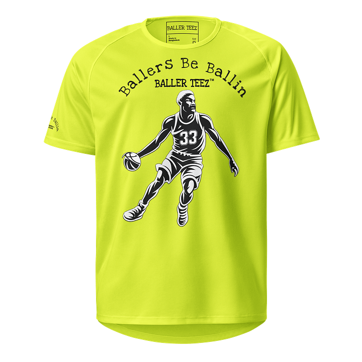 Baller Teez White & Neon Sports Jersey product image (1)