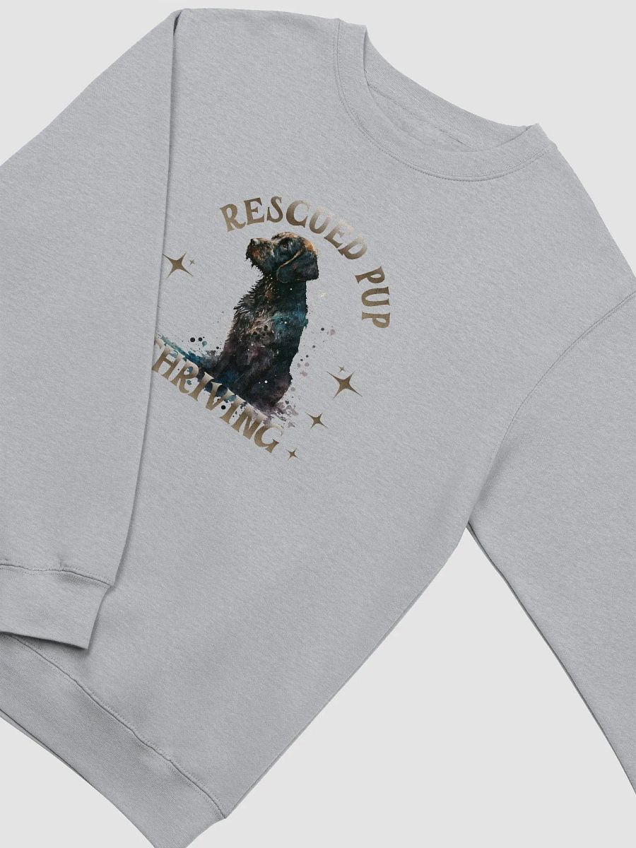 Rescued Pup Thriving Crewneck Sweatshirt product image (13)