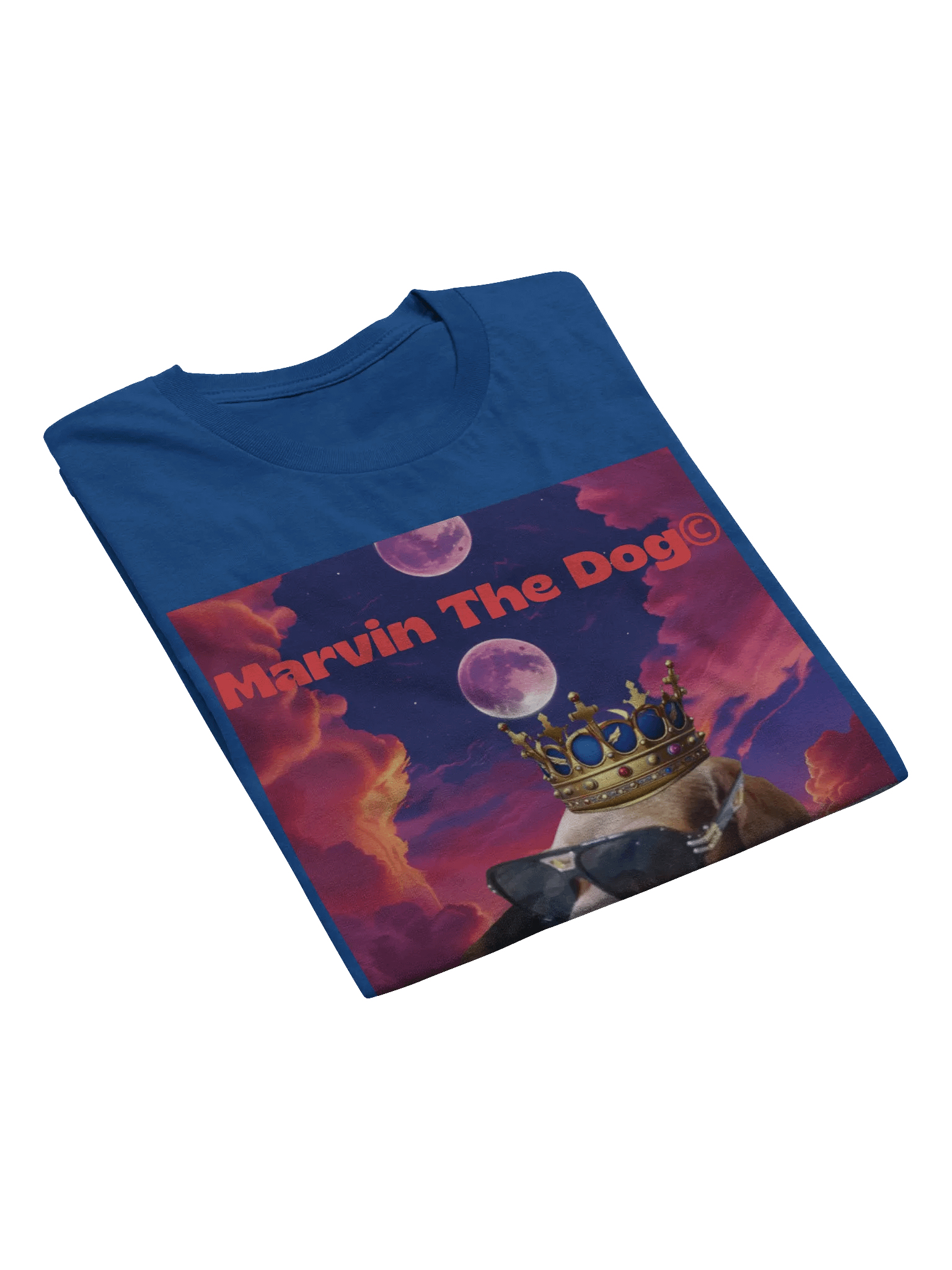 Royal Marvin The Dog© Blue T-Shirt product image (2)