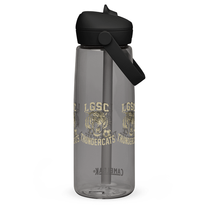 Tiger Stripes Flip Straw Water Bottle product image (8)