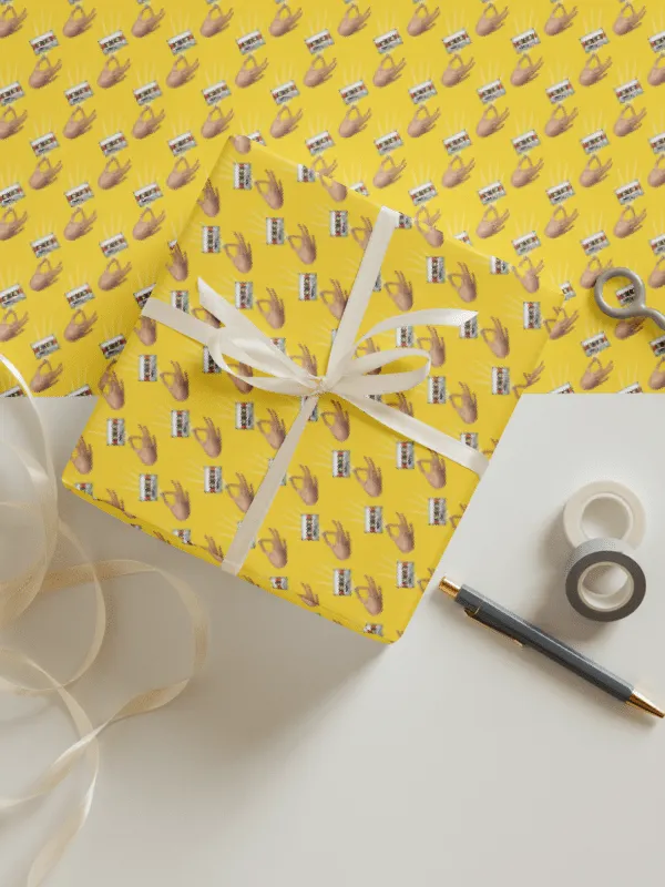 Analogic II by Frank Fonik, EDM Techno Wrapping Paper Sheets (3) product image (2)