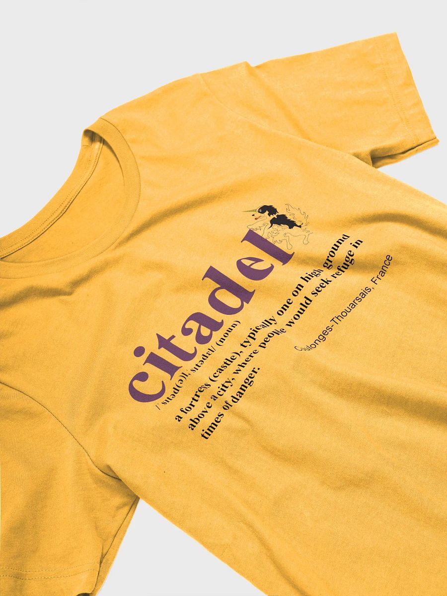 Supersoft T-Shirt with Citadel Definition In English product image (3)