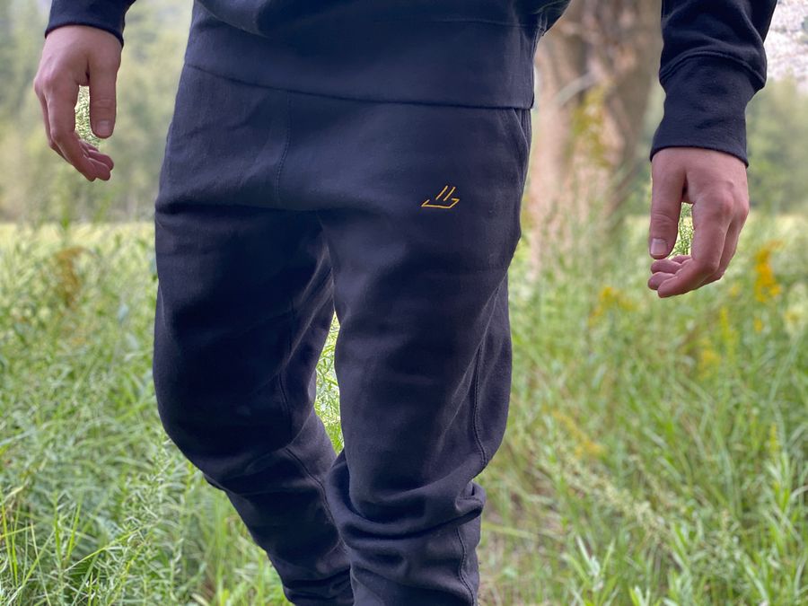 Exclusive Premium 'Nice.' Bottoms (Black) product image (4)