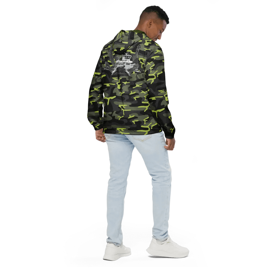 Camouflage Twin Anchor Titan tug Windbreaker product image (4)