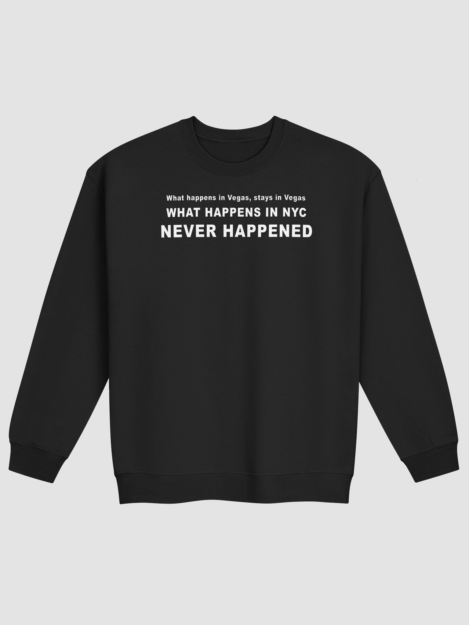 What Happens in NYC Sweatshirt • by Yo Ang product image (1)