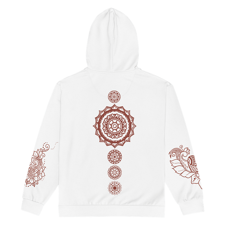 Red Mehndi Zip Up [Version 2] product image (1)