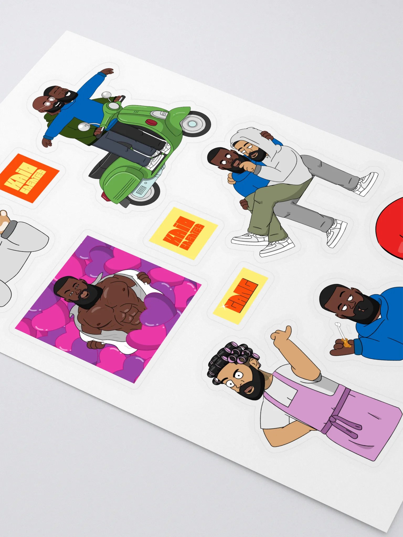 SNG Sticker Sheet #3 product image (2)