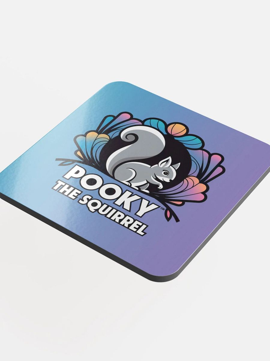 Coaster or micro art piece: Pooky the squirrel product image (4)