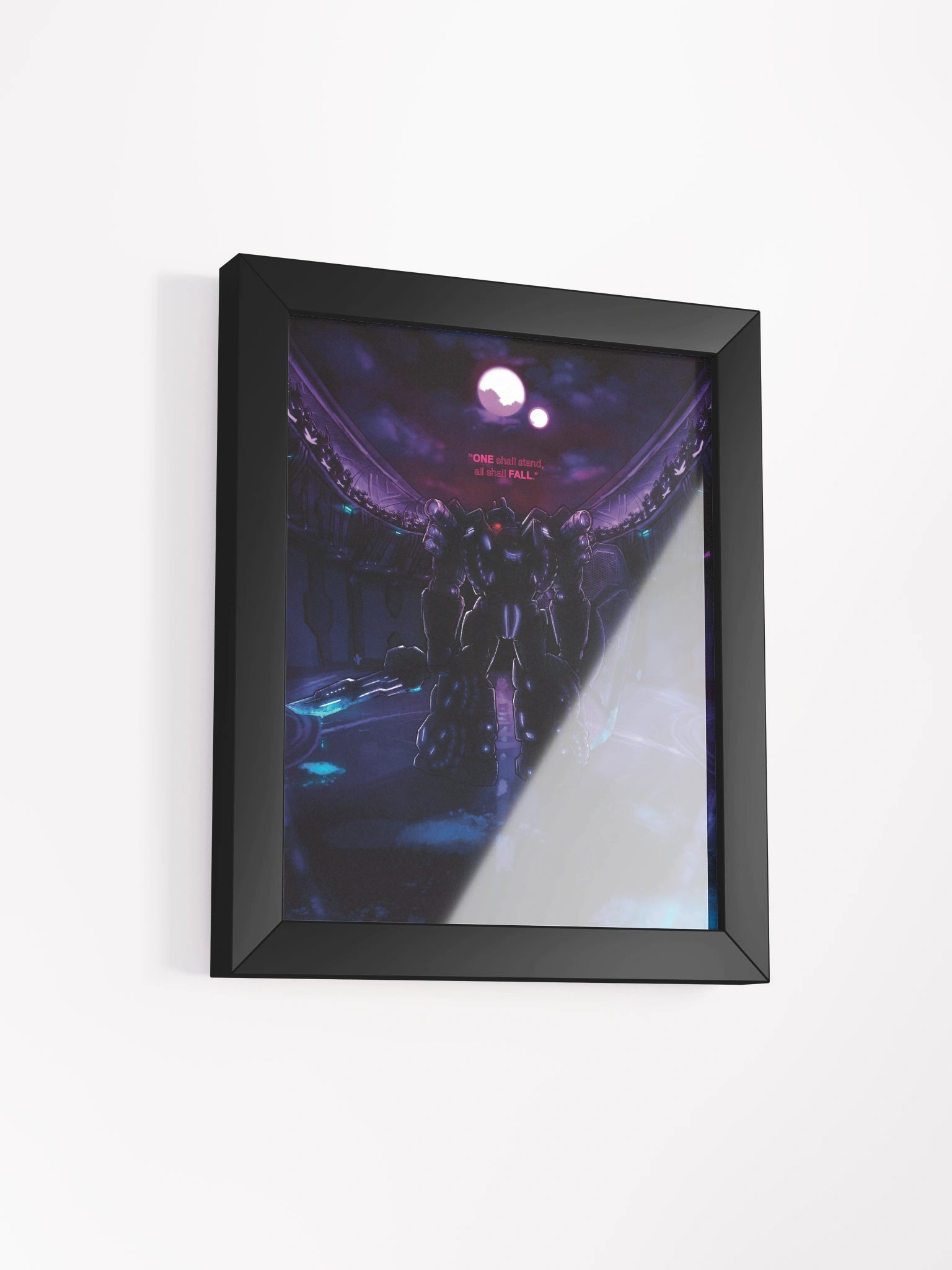 Villain Framed Poster (Quote) product image (2)
