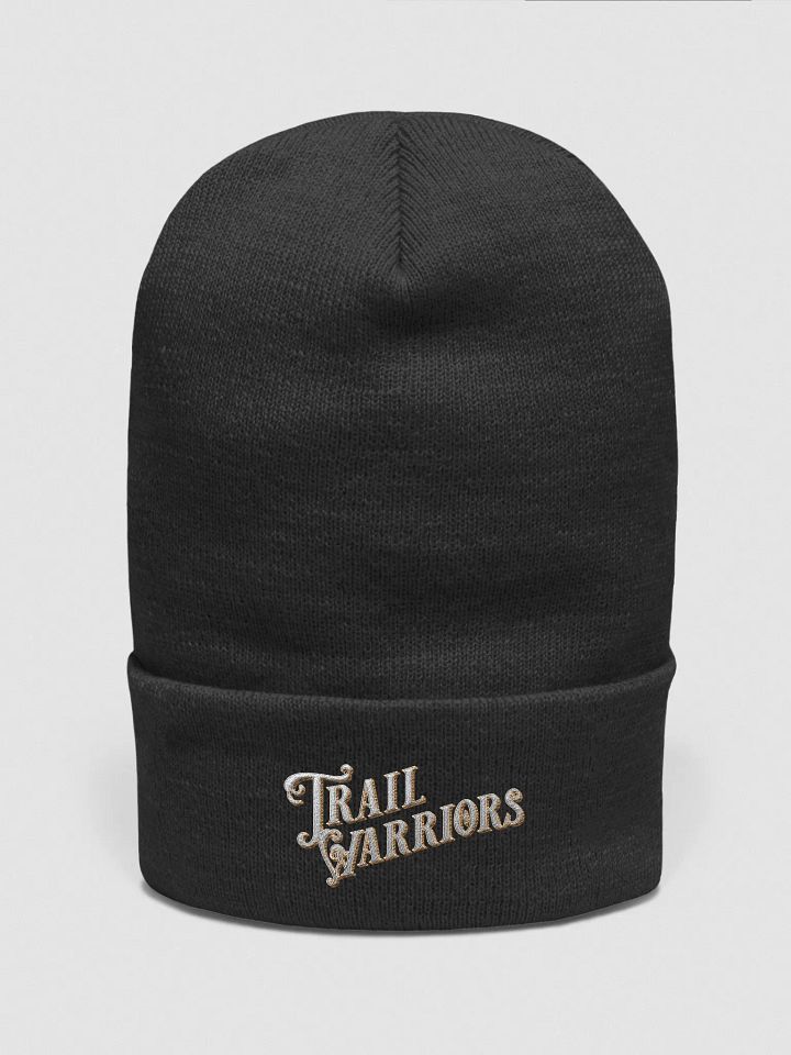 Brown w/ Gradient Classic Trail Warriors Emblem Beanie product image (1)