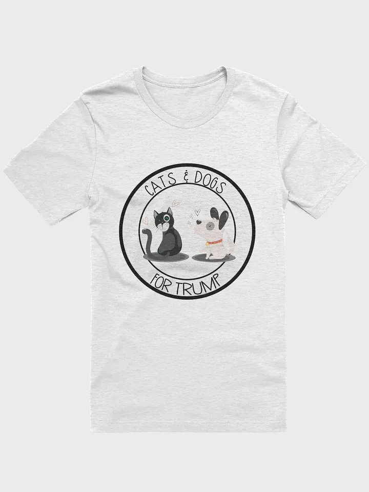 Cats & Dogs For Trump T-Shirt product image (1)