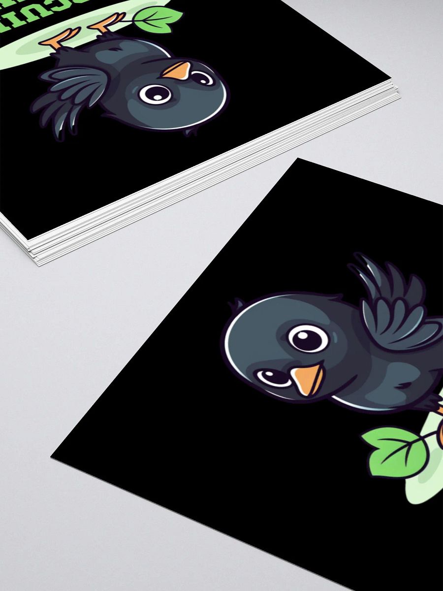 Proud Lucky Crow Supporter Sticker product image (4)