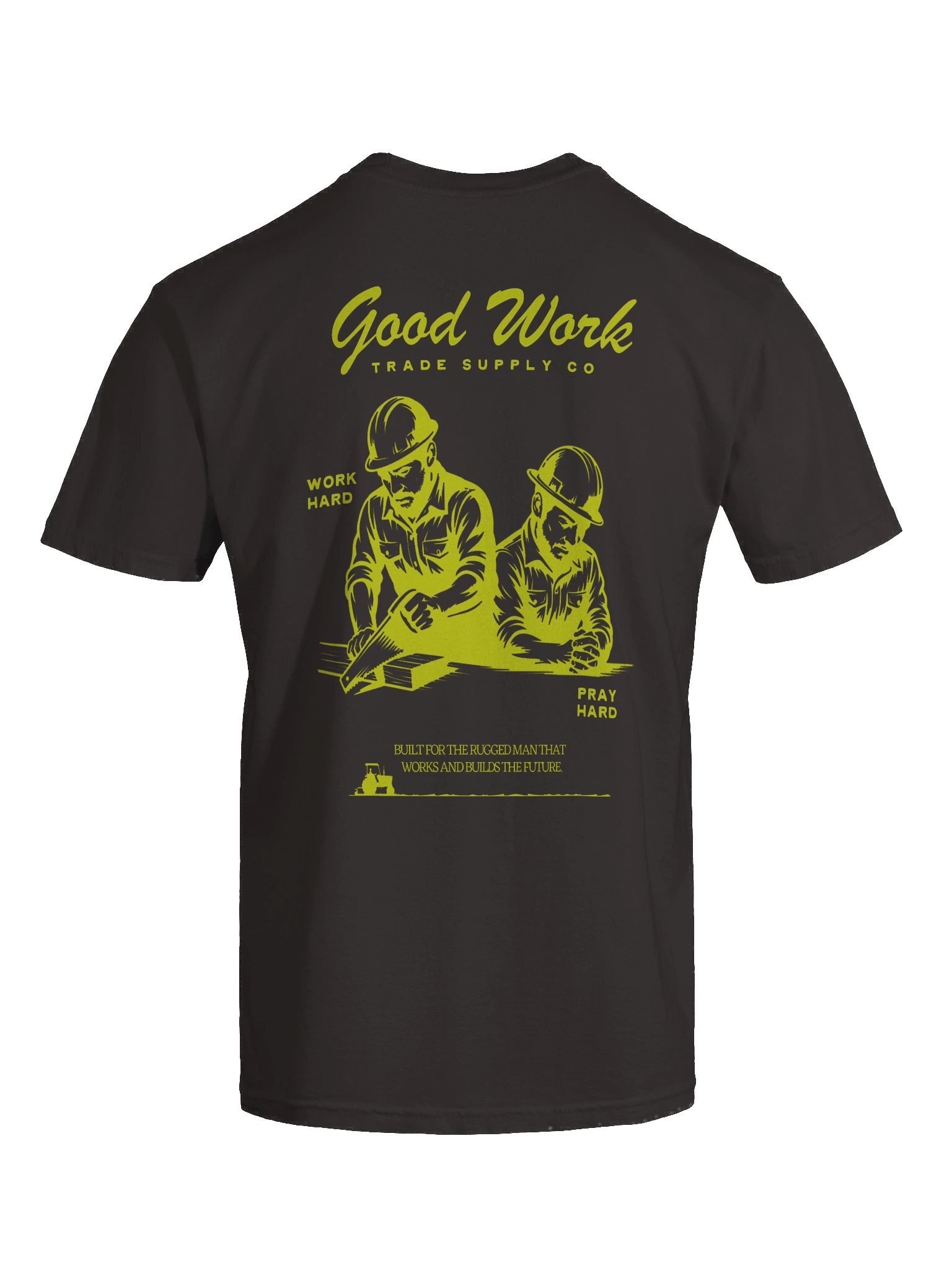 Work Hard Pray Hard (Yellow Text) product image (9)