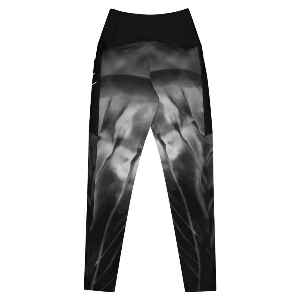 B&W Jellyfish Leggings product image (8)