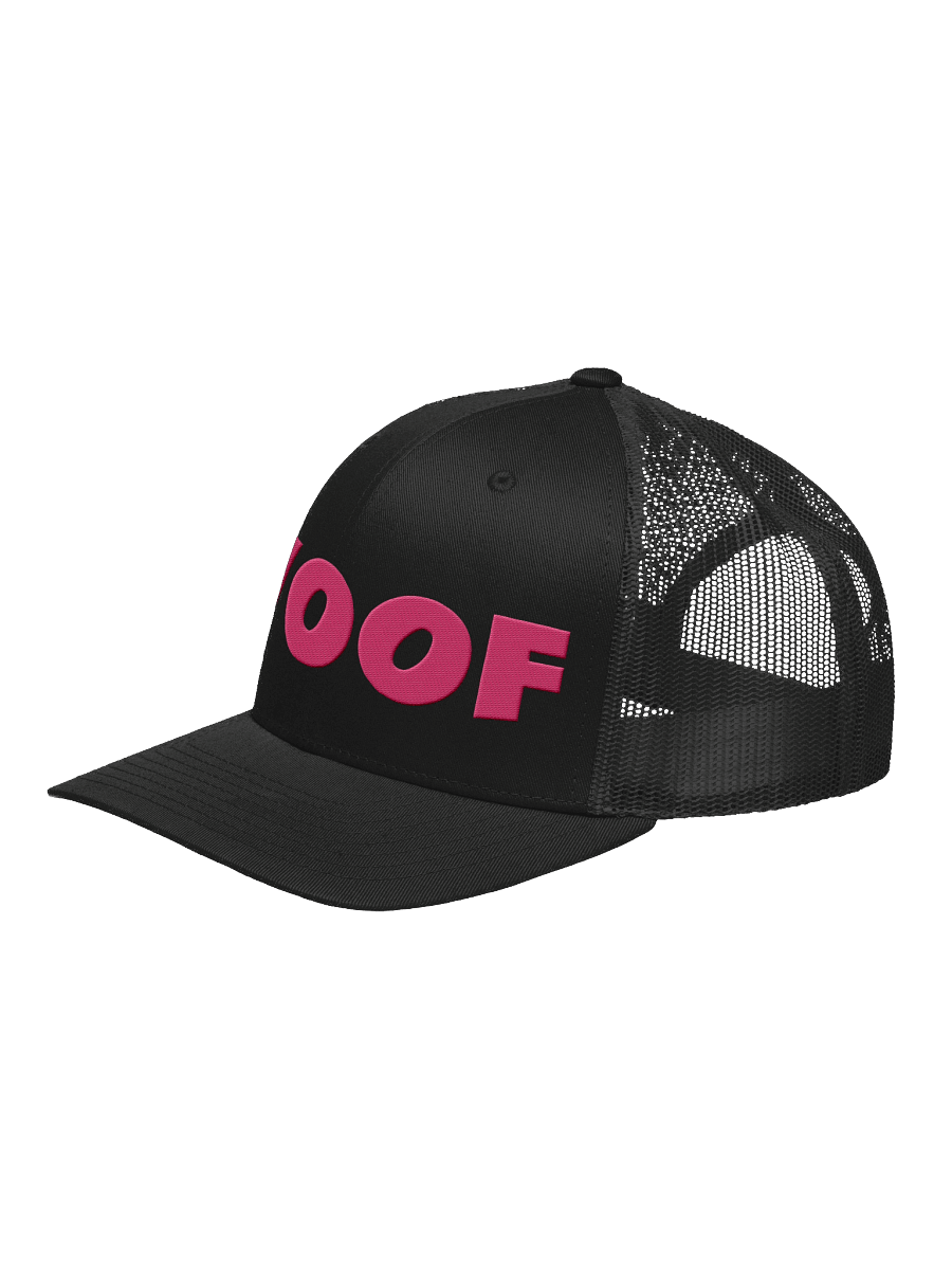 Embroidered WOOF Hat - Pink Thread Collection product image (2)