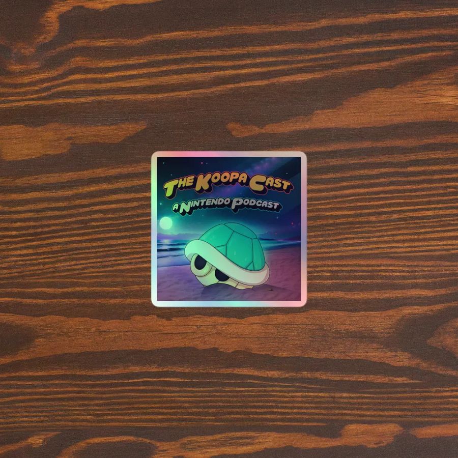 The Koopa Cast Holographic Sticker product image (3)