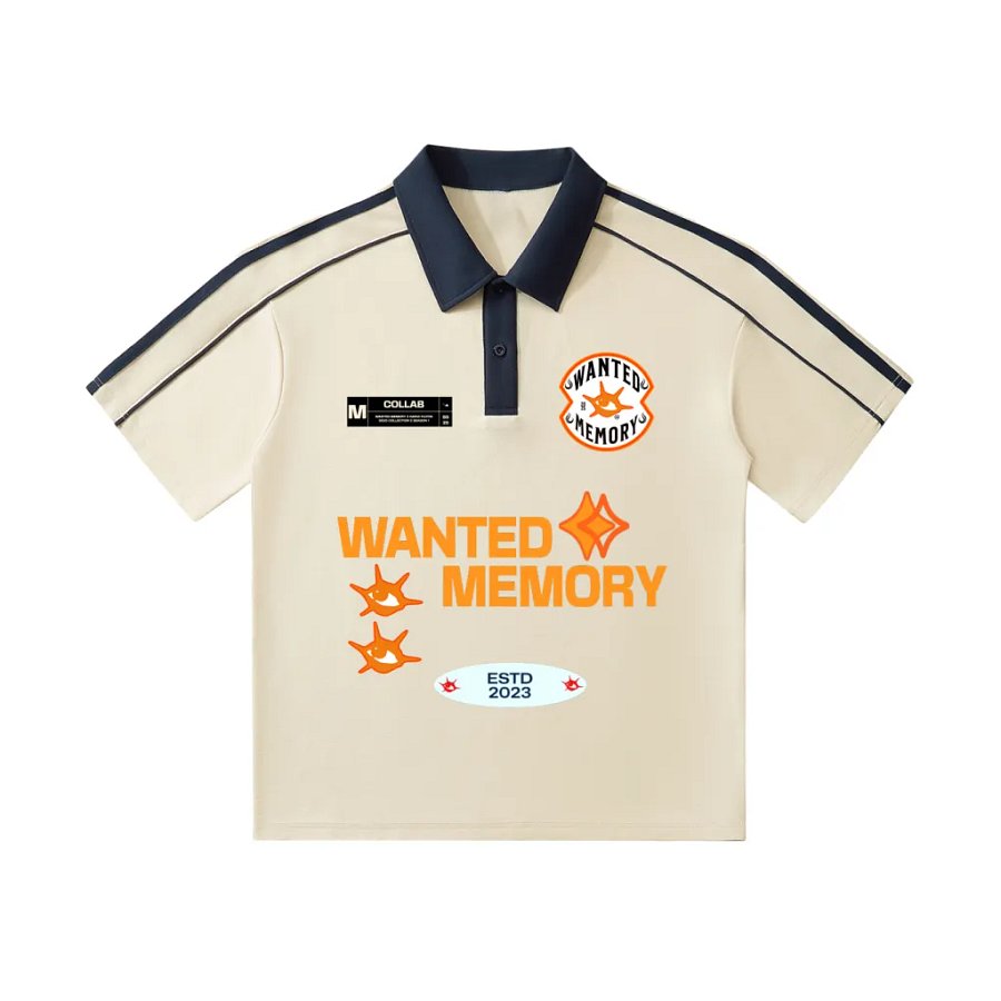 WANTED MEMORY®/NARVI FLOTIN® RACING COLLAR SHIRT 017 product image (1)