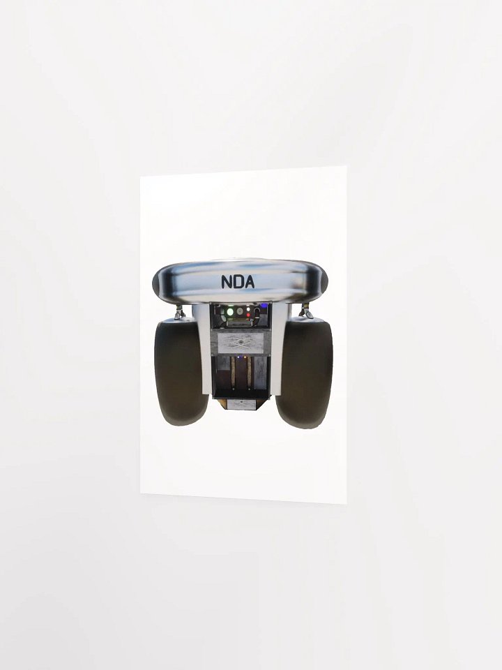 NDA Jetpack White Enhanced Matte Paper Poster (in) product image (2)