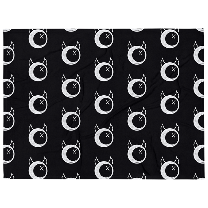 The Chronicles Of Misery Mortis "Greymoon" Throw Blanket product image (1)