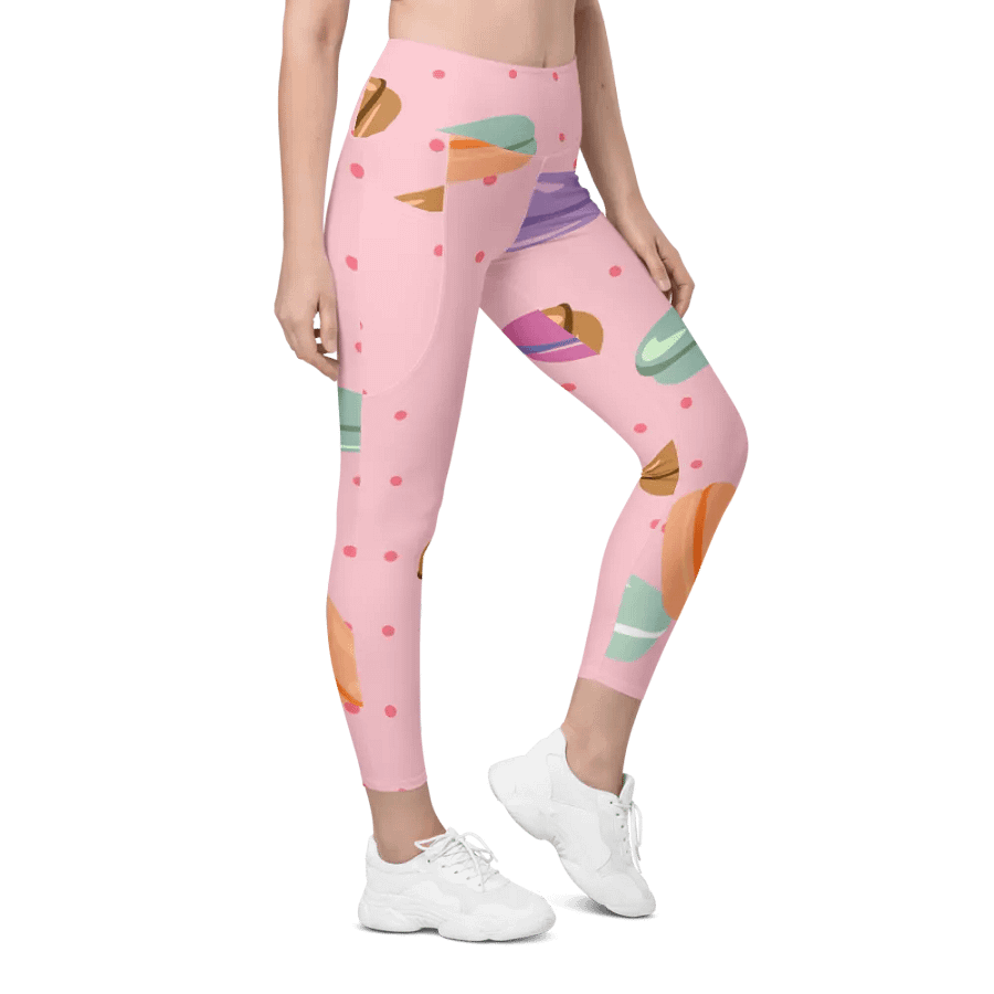 Macaron Madness Pocket Leggings product image (5)