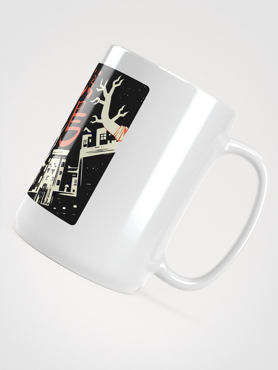 Surreal Leaping Art: '流鸟' (Flying Bird) Illustration Mug product image (4)